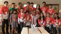 Menpora Apresiasi Tiga Anak Berprestasi di Pentas Dunia
