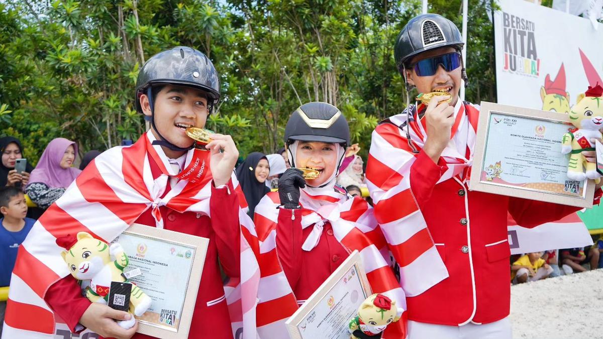 Potret Aisha Anak Irfan Hakim Berhasil Raih Emas di Ajang PON 2024