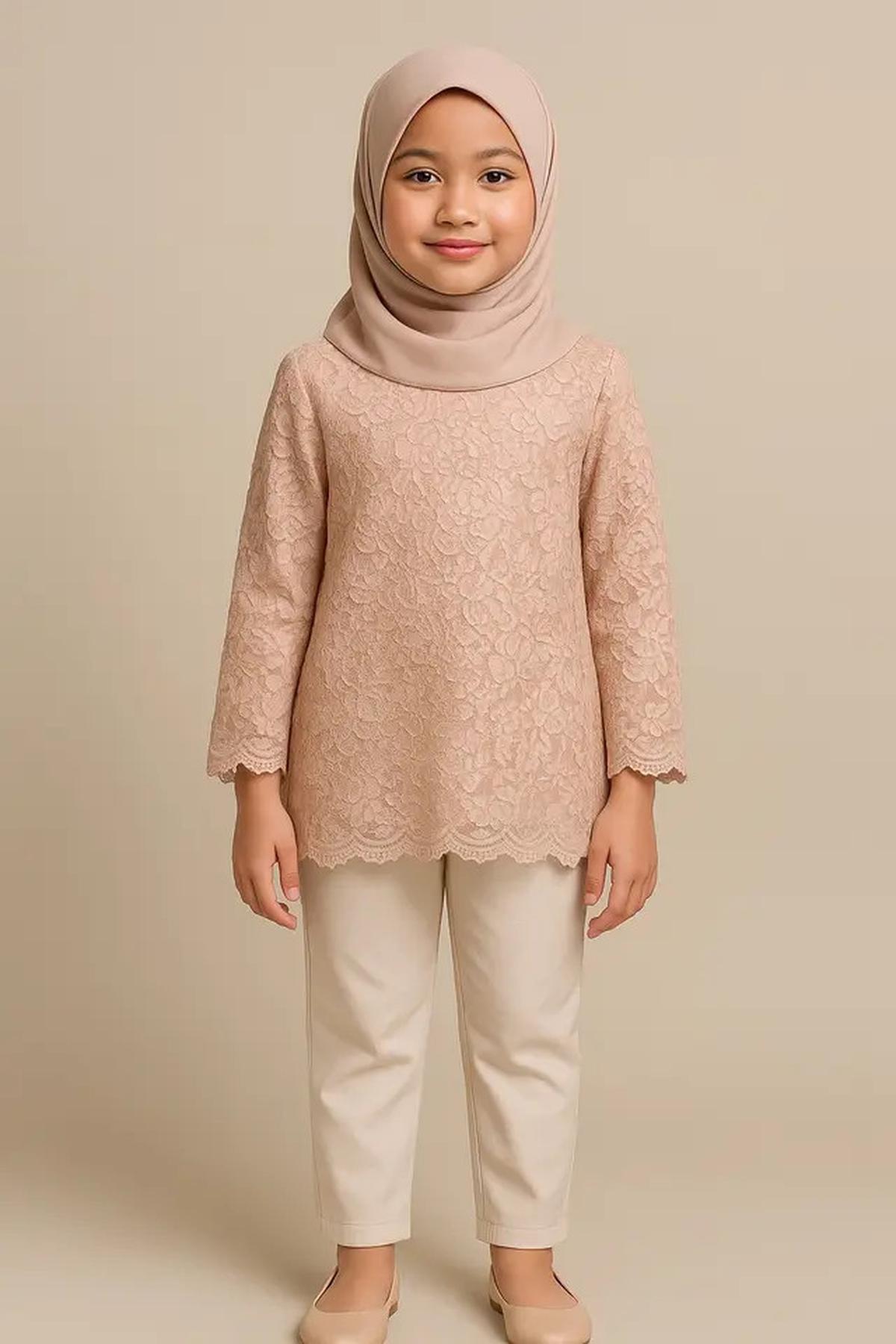 6 Inspirasi Baju Brokat Anak yang Modis dan Nyaman untuk Acara Spesial