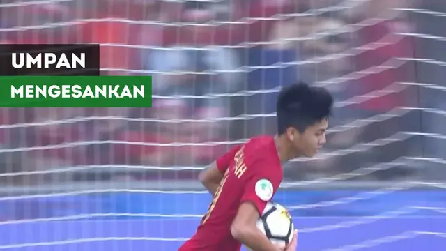 Berita video umpan mengesankan David Maulana berbuah gol untuk Timnas Indonesia U-16 ke gawang Australia yang ditorehkan Rendy Juliansyah pada perempat final Piala AFC U-16 2018, Senin (1/10/2018).