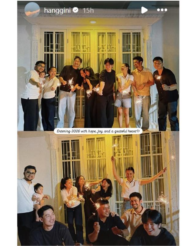 Penuh romansa! 6 Pasangan artis ini pamer momen mesra sambut Tahun Baru 2026