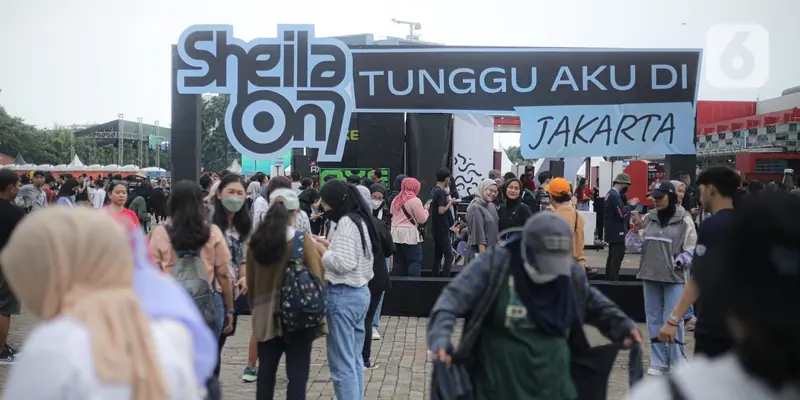 Jelang Konser Sheila on 7, Pengunjung Penuhi JIExpo Kemayoran