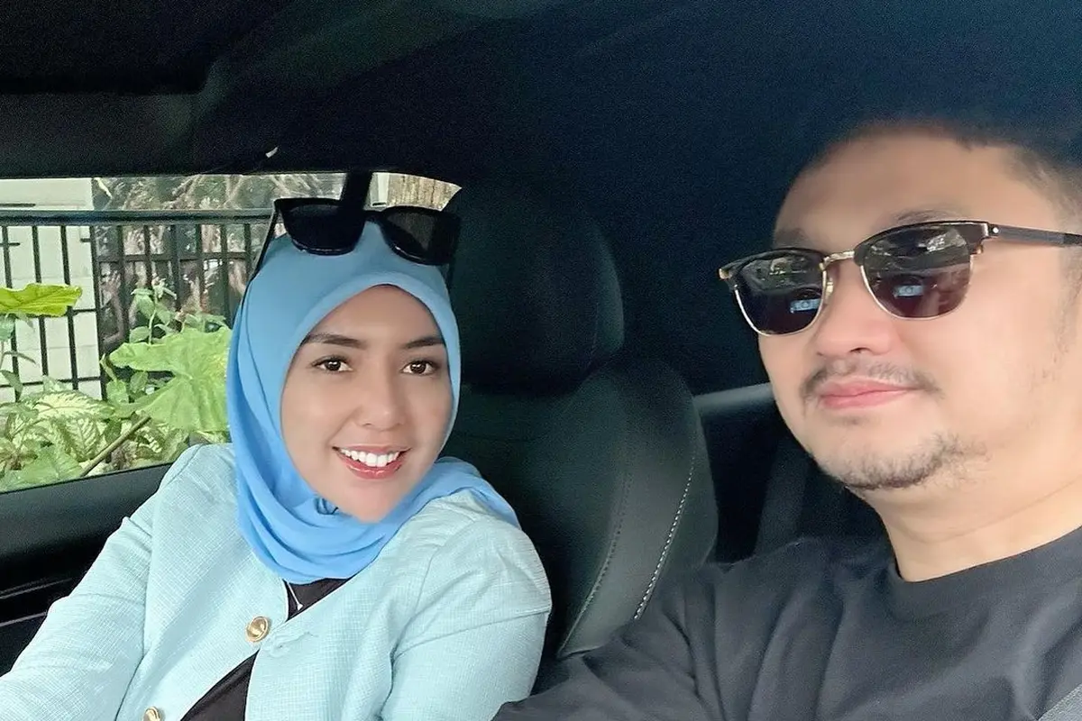Angga Wijaya dan sang istri, Anna. (Foto: Instagram/cinta_sweet92)