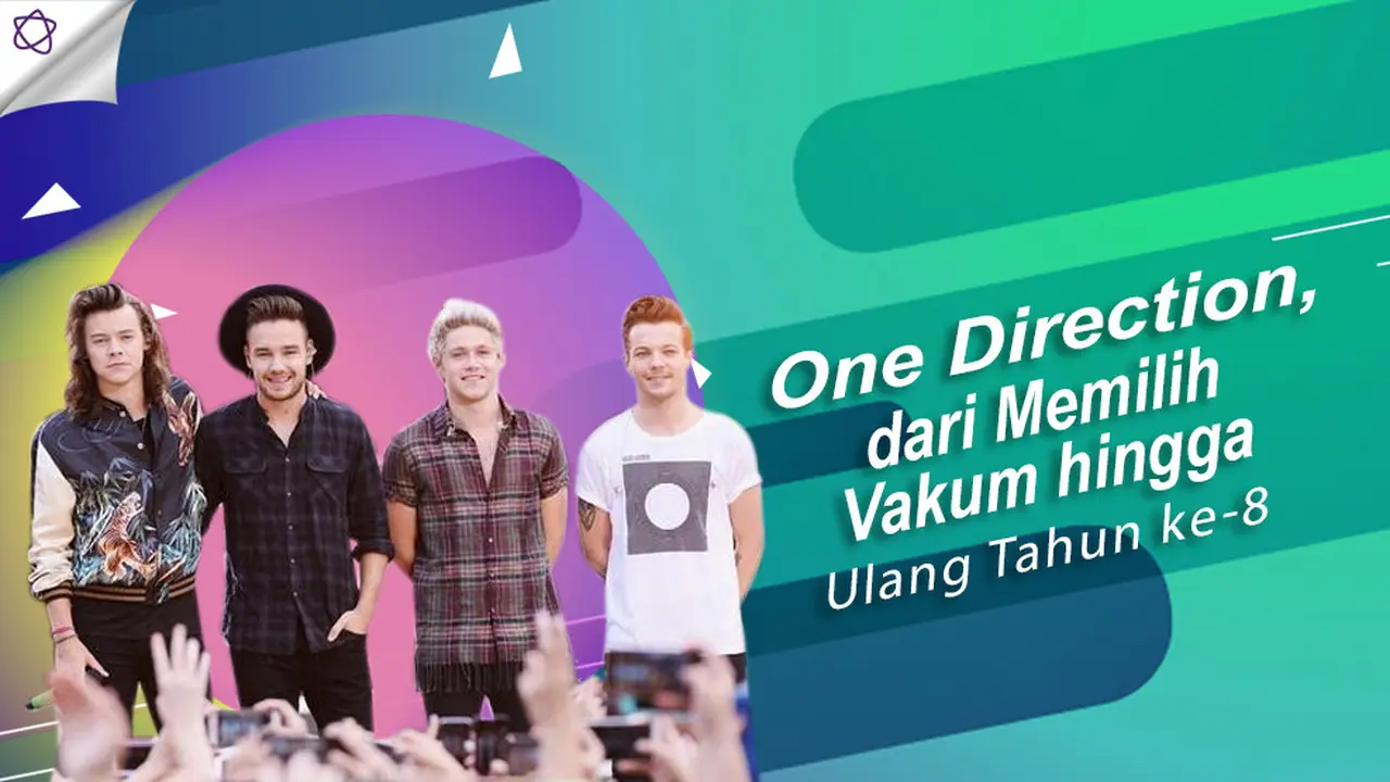 [Bintang] One Direction, dari Memilih Vakum hingga Ulang Tahun ke-8