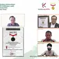 Webinar Program KITA Berbagi, Merajut Peduli Untuk Sesama oleh Kolaborasi KITA di Jakarta, Rabu (28/7/2021).