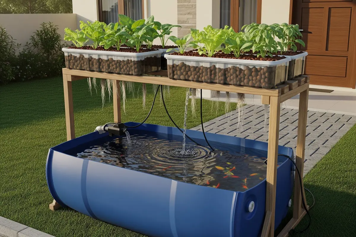 Konsep Urban Farming (AI)