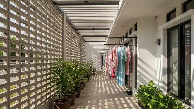 Tempat Jemur yang Tidak Membuat Rumah Tambah Panas/Gemini AI