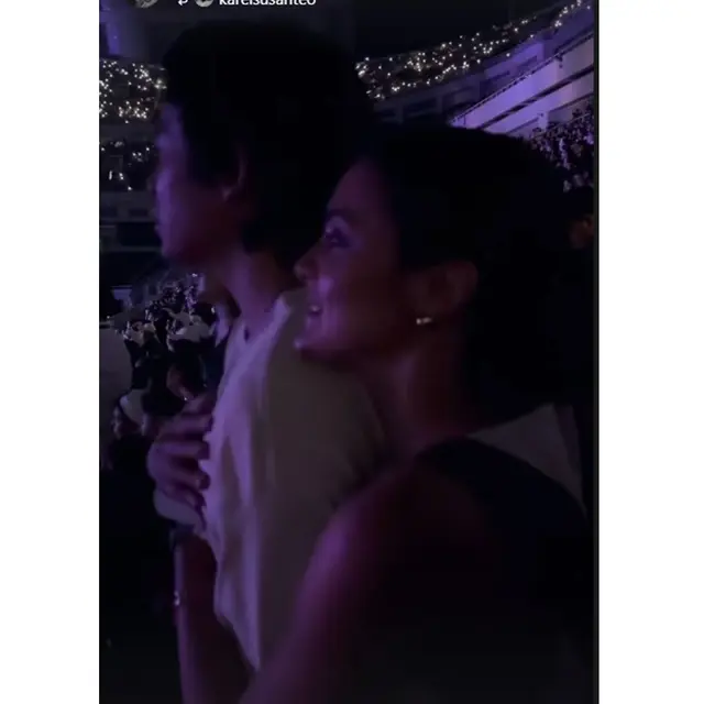 6 Potret Keseruan Tiga Pasangan Artis Nonton Konser Bruno Mars Hari Pertama