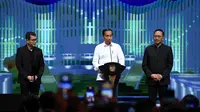 Presiden Joko Widodo atau Jokowi meluncurkan platform digital berbasis interaksi sosial di dunia virtual bernama Jagat Nusantara. (Biro Pers Sekretariat Presiden)