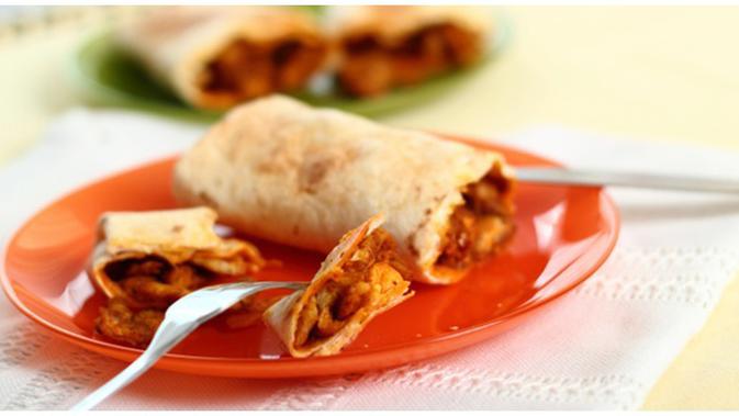 Resep Praktis Tortilla Gulung Ayam - Lifestyle Fimela.com