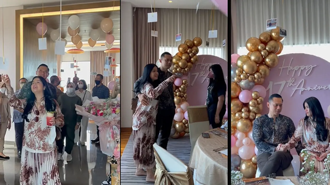 [Fimela] Annisa Pohan dan Agus Harimurti Yudhoyono