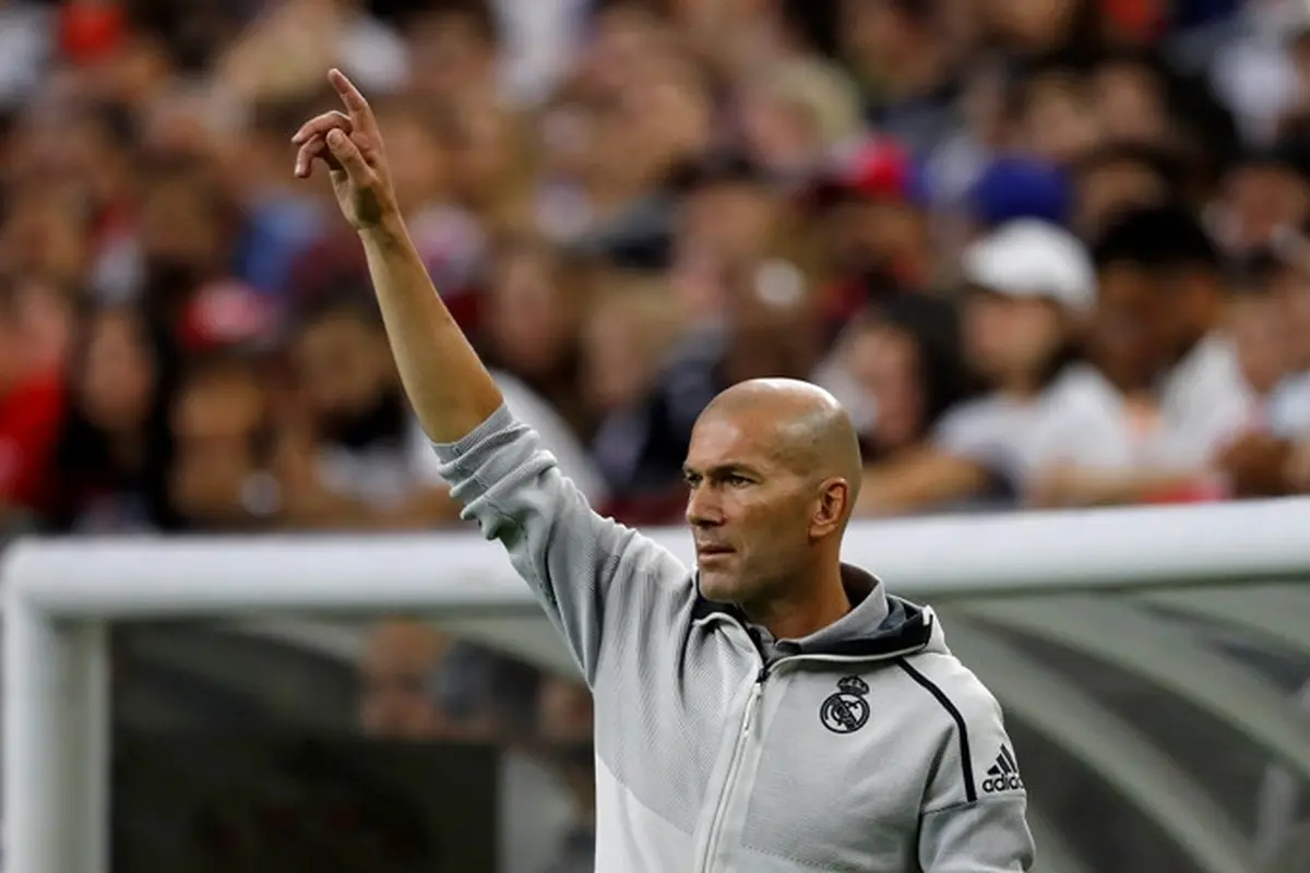 Pelatih Real Madrid, Zinedine Zidane