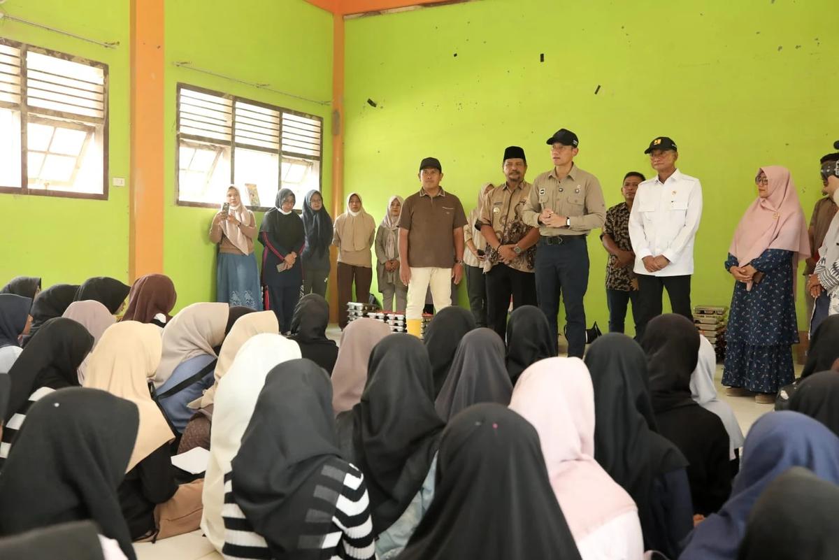 AHY Tinjau Pemulihan Hunian Pendidikan dan Layanan Kesehatan di Aceh Tamiang