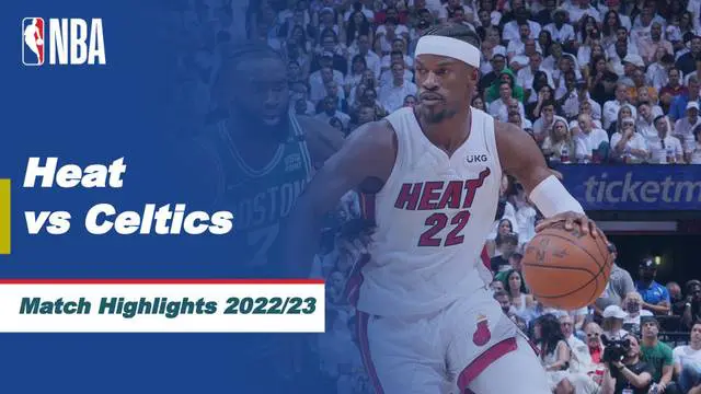 Berita Video, highlights pertandingan antara Miami Heat kontra Boston Celtics pada Kamis (18/5/2023)