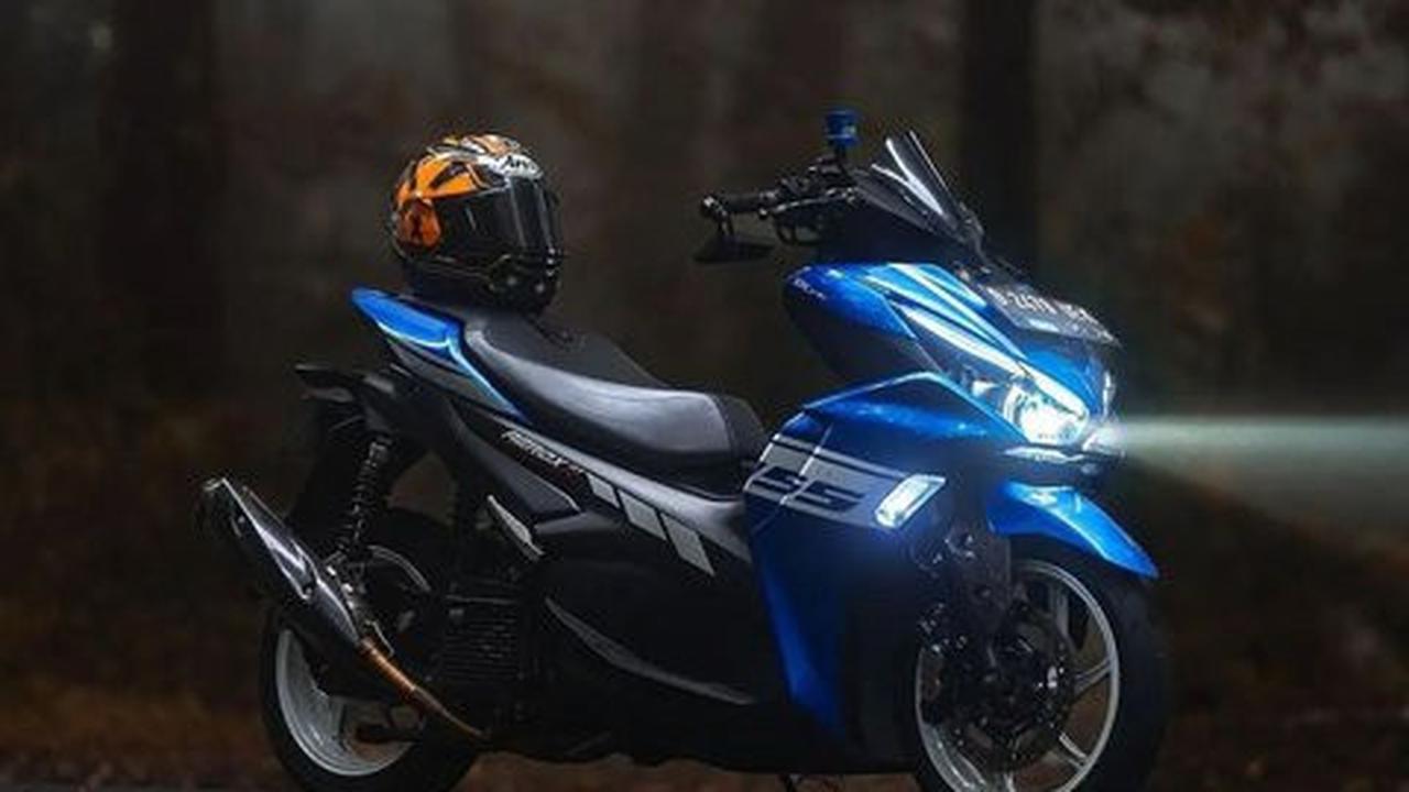 10 Inspirasi Modifikasi Yamaha Aerox, Sporty Maksimal dan Jadi Favorit Anak Muda