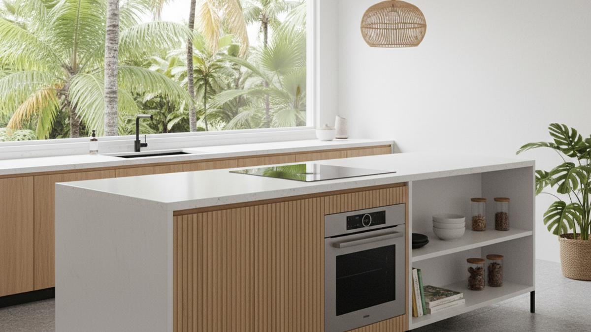 11 Desain Meja Kompor Minimalis yang Bikin Dapur Rumah Jadi Lebih Elegan