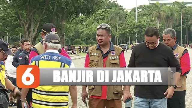 Anies meminta kepada seluruh warga DKI Jakarta yang berada di aliran sungai untuk bersiaga.