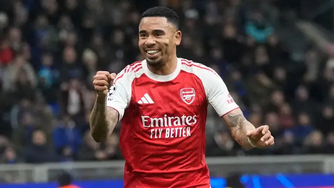 Napoli Mulai Dekati Gabriel Jesus, Arsenal Pasang Harga Rp 412,9 Miliar