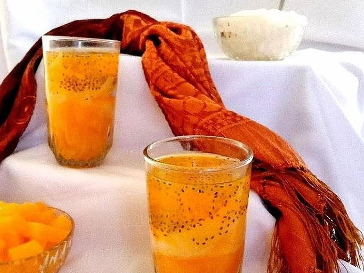 Resep Es Jeruk Selasih Jelly
