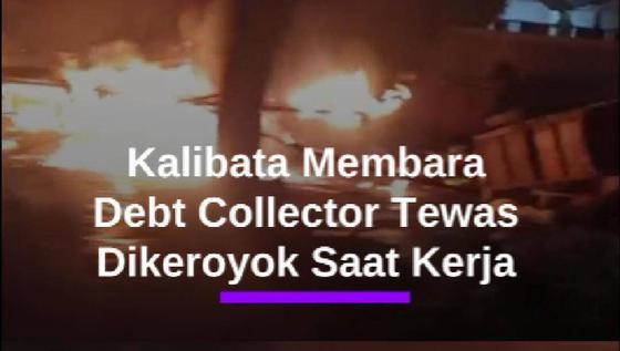 Warung Tenda Hingga Kendaraan Dibakar di Kalibata, Usai Debt Collector Tewas Dikeroyok