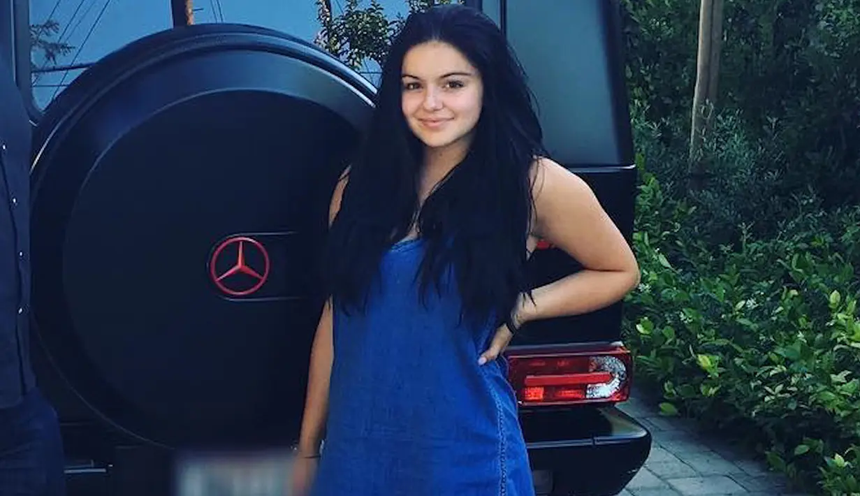 Waaah sepertinya Ariel Winter memang nggak masalah jika wajahnya tak dirias saat berpergian ya! (Entertainment Tonight)