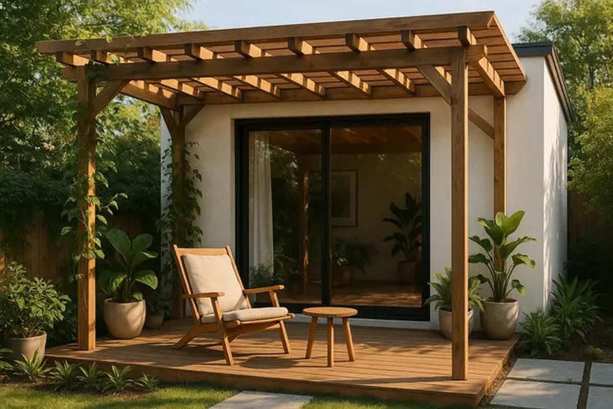 9 Desain Teras Rumah Kecil Minimalis Modern, Bikin Waktu Santai Makin Nyaman