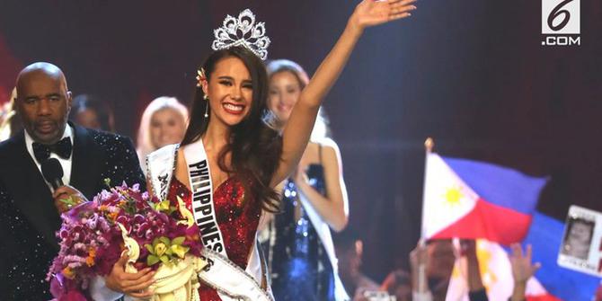 VIDEO: Jawaban Catriona Gray Soal Legalisasi Ganja