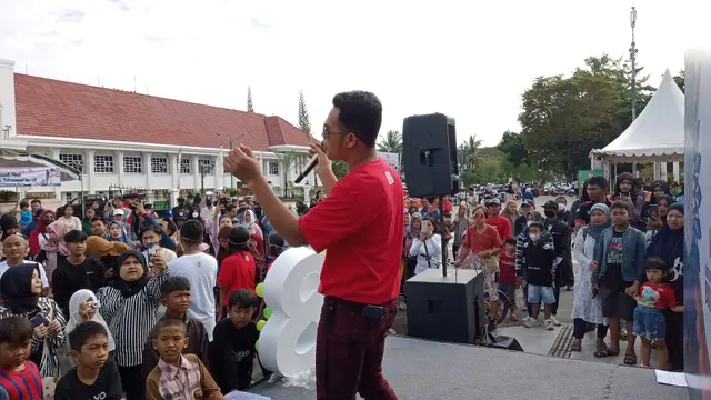 Marlon LIDA tampil di acara Bestie Indosiar yang digelar di Banjarmasin