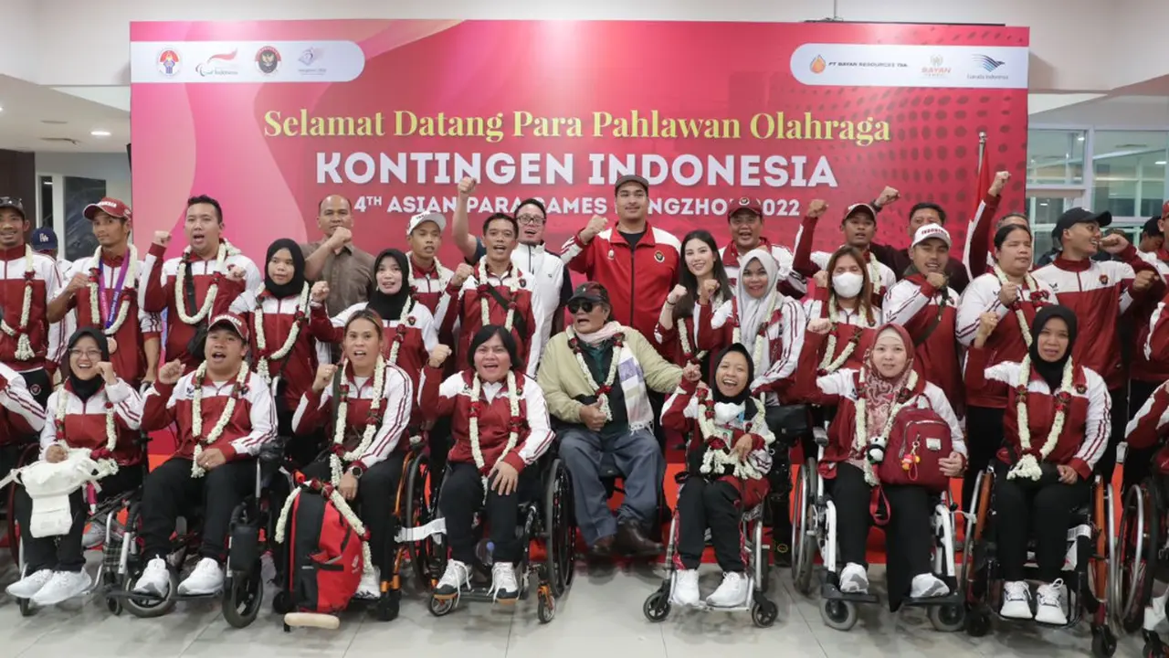 Atlet Disabilitas Indonesia Sukses Raih 29 Medali Emas dalam Asian Para Games di Hangzhou, China