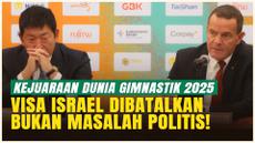 Bukan Politik! Ini Alasan Sebenarnya Pembatalan Visa Atlet Israel di Kejuaraan Dunia Senam Artistik 2025