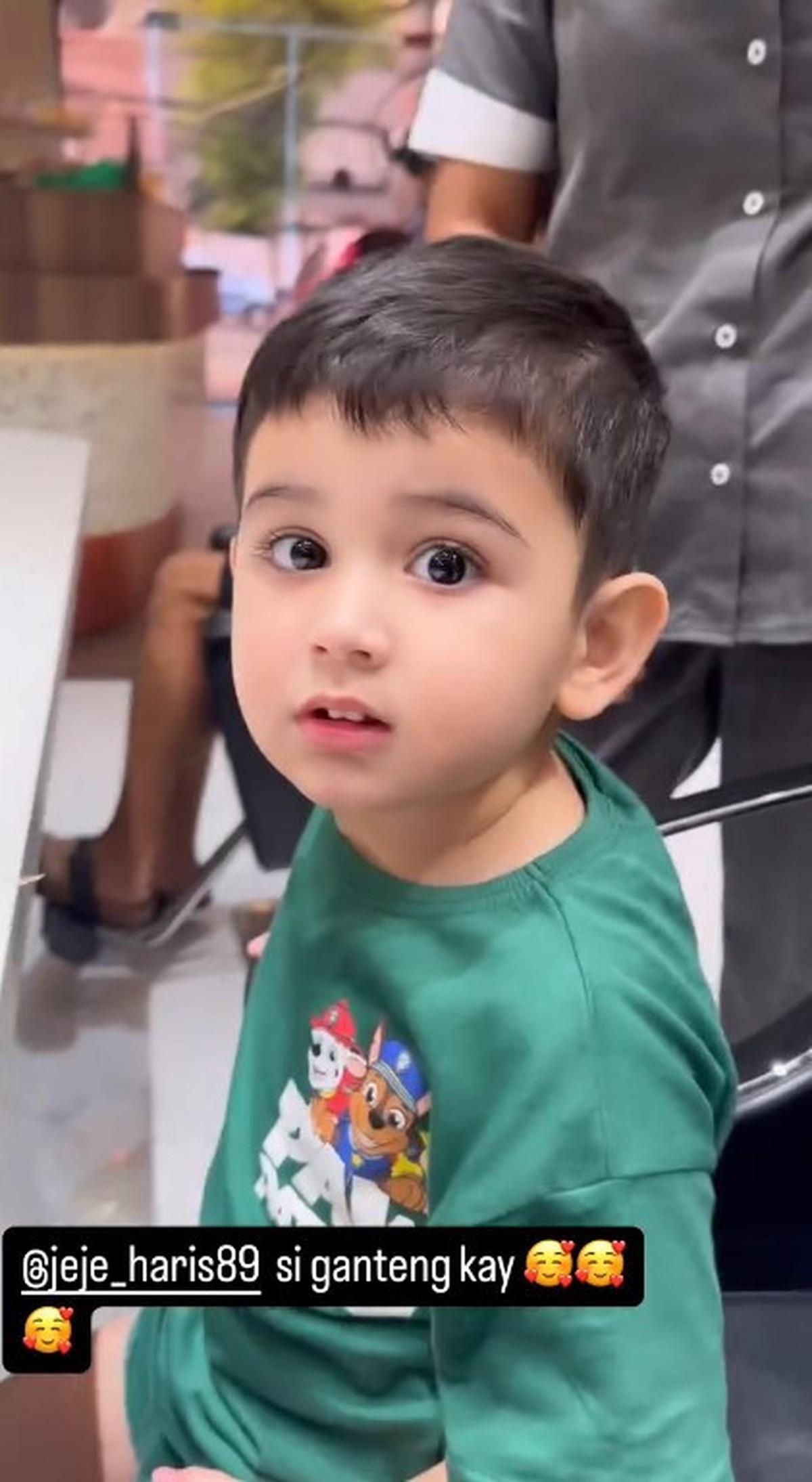 7 Potret Terbaru Kay Anak Haris Faisal dengan Jennifer Dunn yang Makin Ganteng