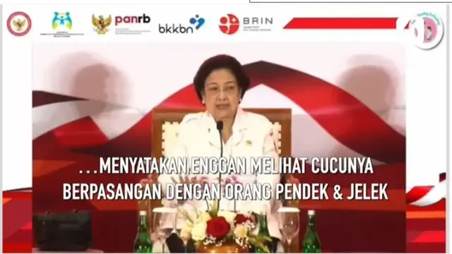 Megawati Sarankan Cucunya Cari Pasangan yang Cakep, Pintar dan Tidak Pendek