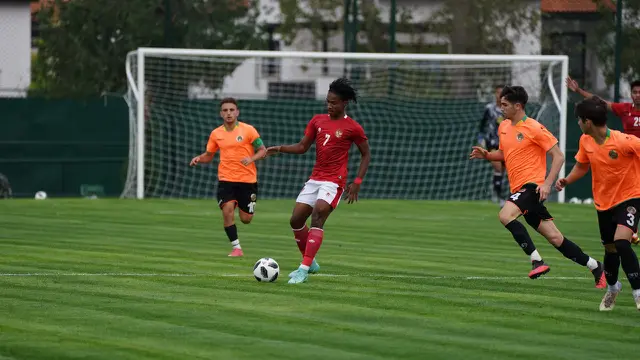 Penyerang Timnas Indonesia U-18, Ronaldo Kwateh.