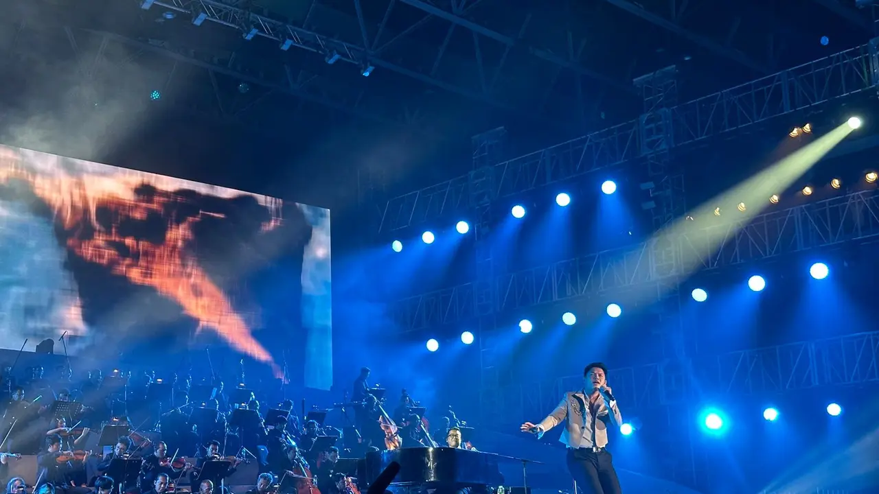 Musisi dan komposer Andi Rianto menggelar konser bertajuk The Sound of Colours II
