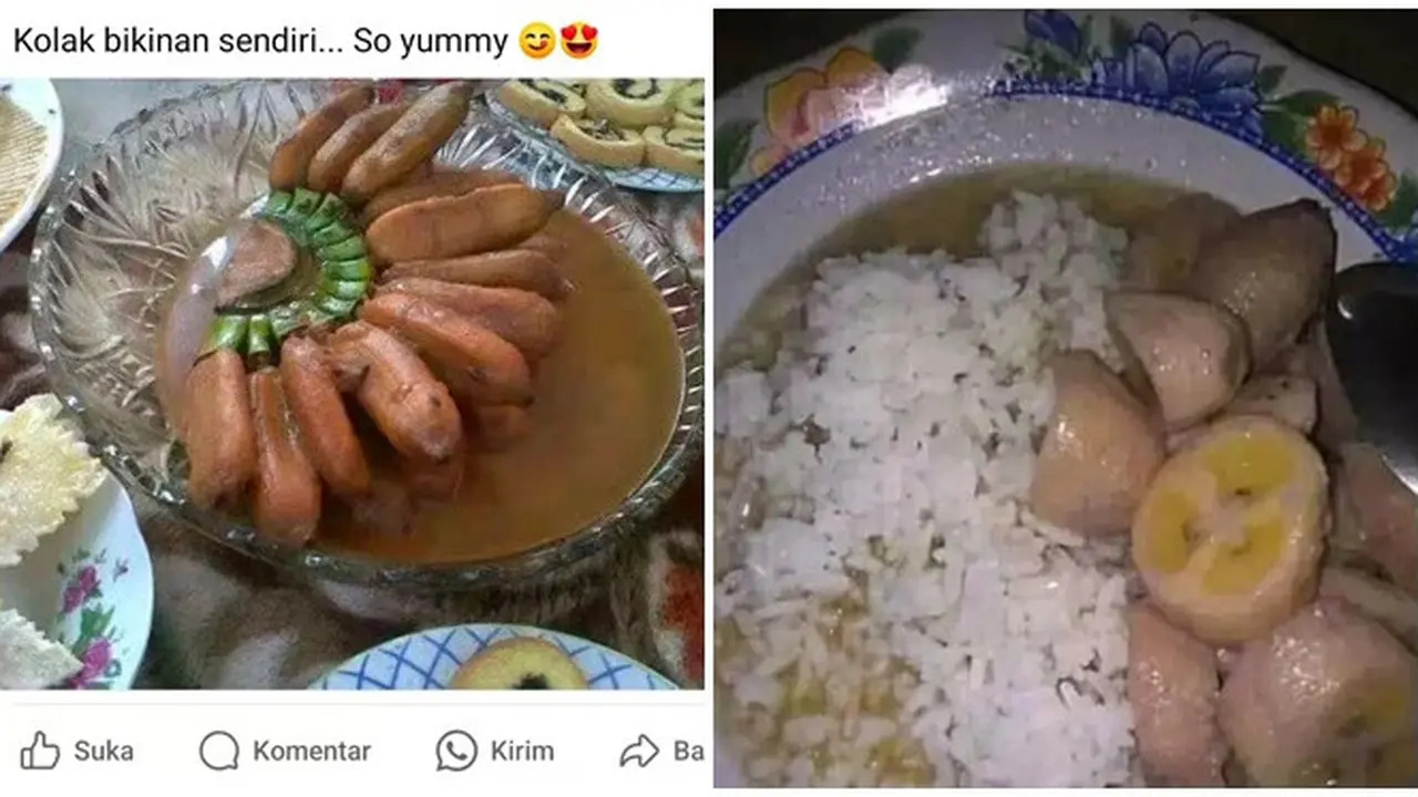 6 Potret Kolak Nyeleneh Ini Bikin Dahi Berkerut, Nafsu Makan Jadi Hilang