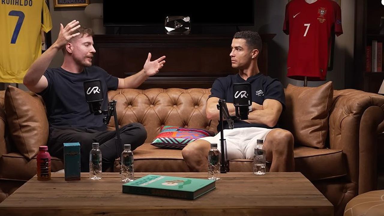 Wow! Momen Cristiano Ronaldo saat Kolaborasi dengan Mr Beast, Capai Satu Juta Penonton Hanya dalam 30 Menit