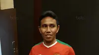 Legenda Timnas Indonesia, Bima Sakti menghadiri press conference Balikpapan MasterCup di Studio MNC, Jakarta (5/10/2017). Acara ini digelar 5 November 2017 di Stadion Internasional Batakan Balikpapan (Bola.com/Doni Andreas Sidabutar)