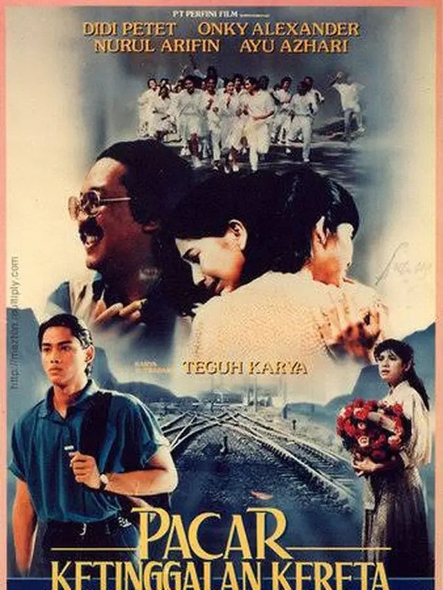 Poster film Pacar Ketinggalan Kereta. (Foto: Dok. Koleksi Pribadi Daniel Irawan)