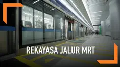 Pada hari ini mulai pukul 13:30 akan diberlakukan rekayasa jalur MRT Jakarta dari stasiun MRT Lebak Bulus Grab dan dari stasiun-stasiun MRT lainnya hanya sampai Stasiun Dukuh Atas BNI.