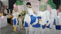 Dirayakan Bareng Anak Yatim, Hampers Ultah Ameena Ada Skincare sampai Madu dari Brand Ternama