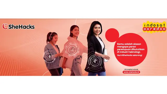 Dukung Kesetaraan Gender Lewat Teknologi, Indosat Ooredoo Luncurkan SheHacks 2021