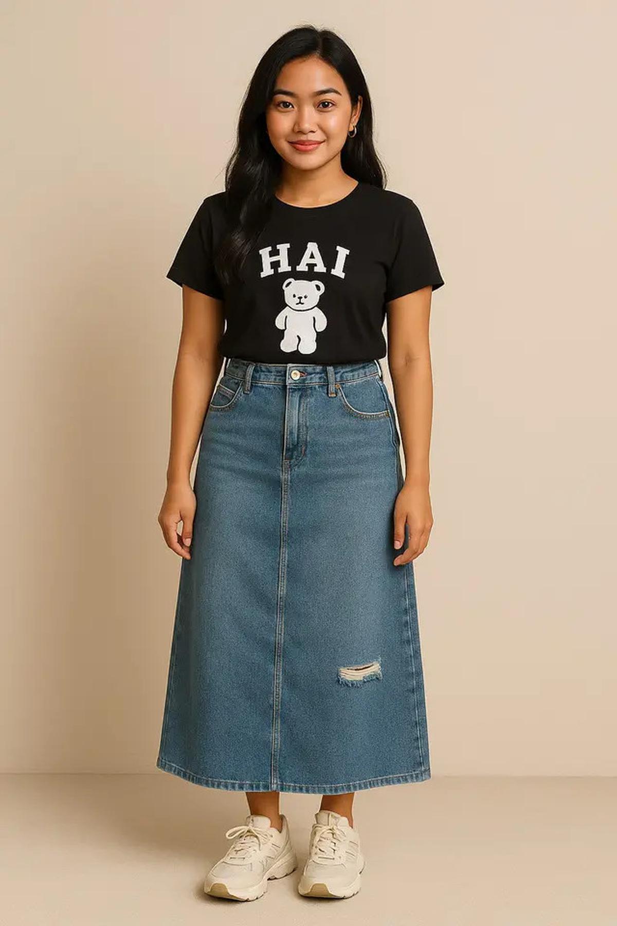 6 Model Rok Korean Style Tren Terbaru, Tampil Feminin dan Kasual