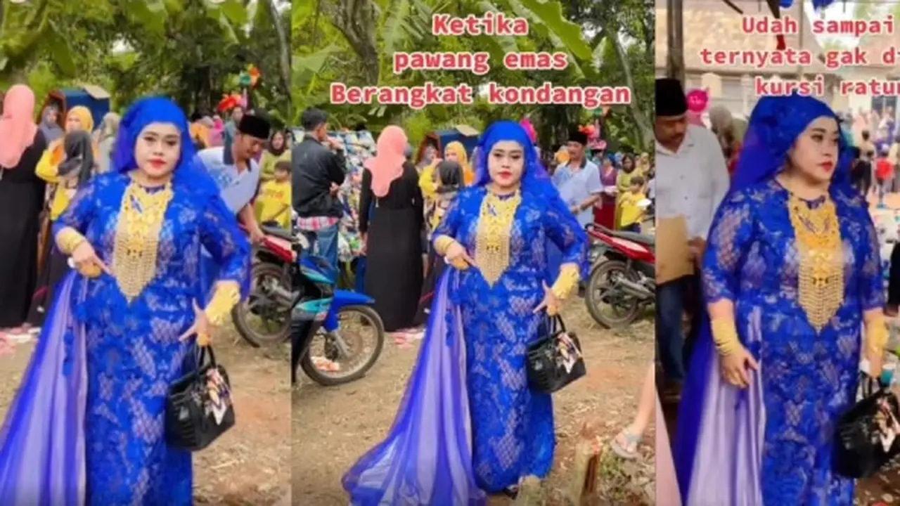 Viral Emak-Emak Pakai Perhiasan saat Kondangan, Bak Toko Emas