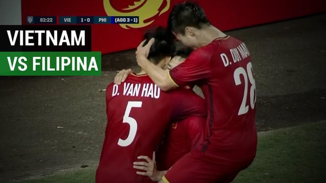 Berita video highlights semifinal leg II Piala AFF 2018, Vietnam vs Filipina, yang berakhir dengan skor 2-1, Kamis (6/12/2018).