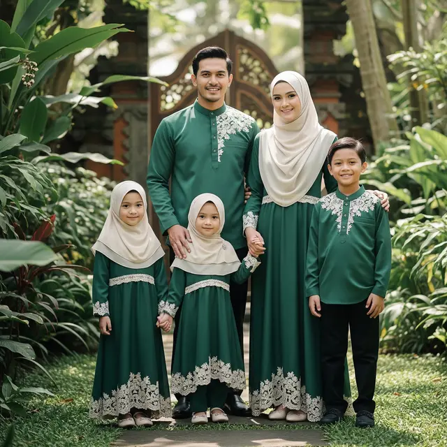 9 Model Gamis Couple Keluarga tapi Tetap Stylish dan Tidak Norak