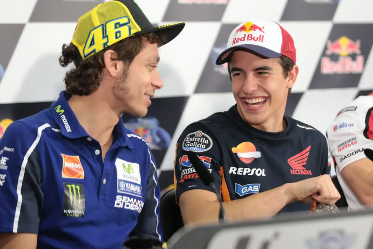 Marquez Berhubungan Baik dengan Rossi (udah)
