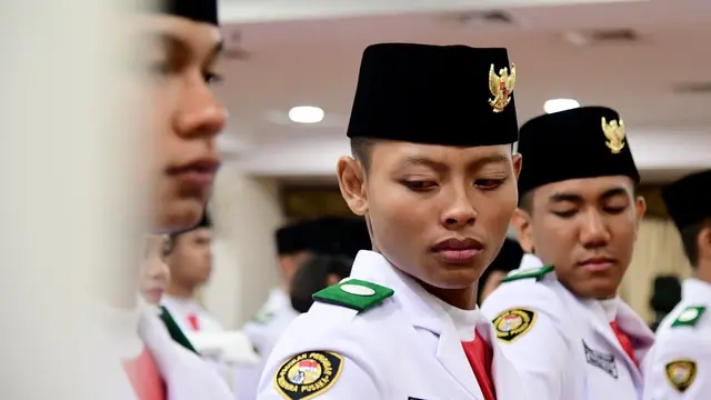 Paskibraka HUT ke-80 RI