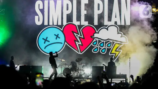 Simple Plan Hentak Panggung Everblast Festival 2023