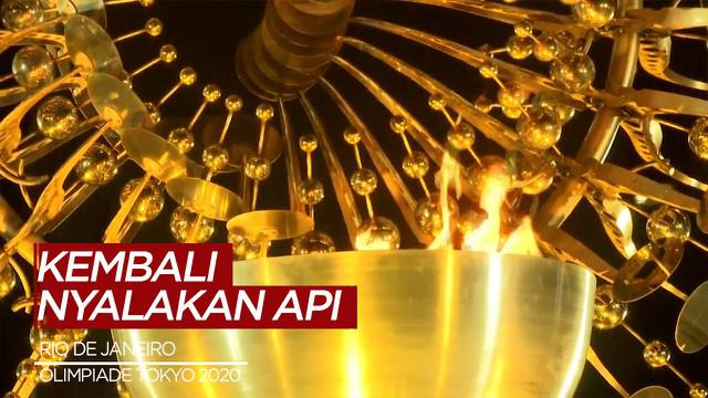 Berita Video, Api Olimpiade di Rio de Janeiro Kembali Dinyalakan untuk Memberikan Dukungan Olimpiade Tokyo 2020