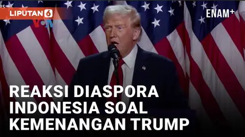 VIDEO: Diaspora Indonesia Tanggapi Beragam Kemenangan Donald Trump